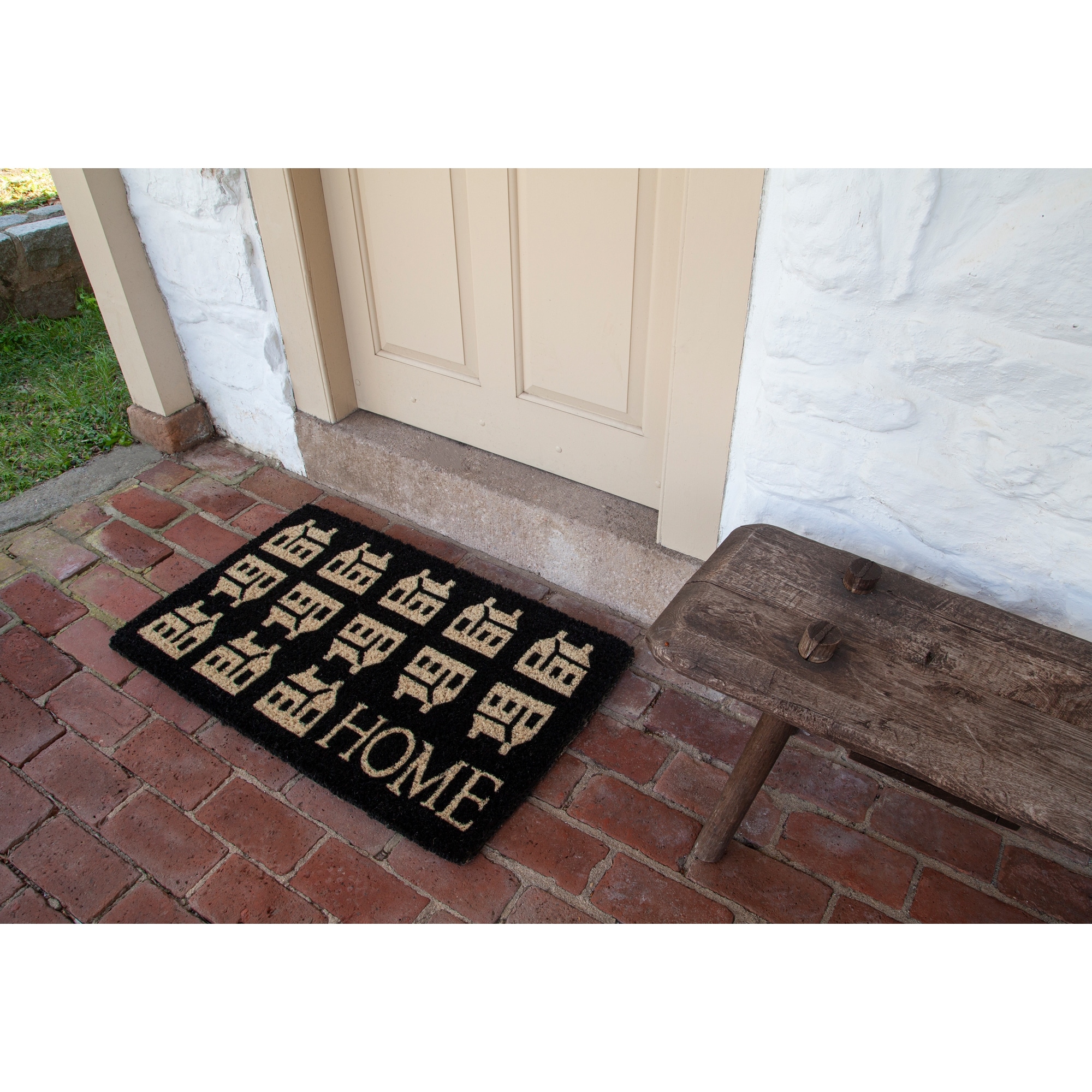 Welcome Mat Front Door Mat Outdoor for Home Entrance for Outside Entry Way  Doormat Entry Rugs with Heavy Duty Non Slip Rubber Back - China Flocking  Rubber Mats and Durable Rubber Doormats