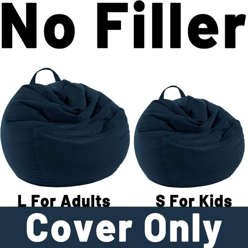 Bean Bag Chair Cover (L For Adults No Filler )