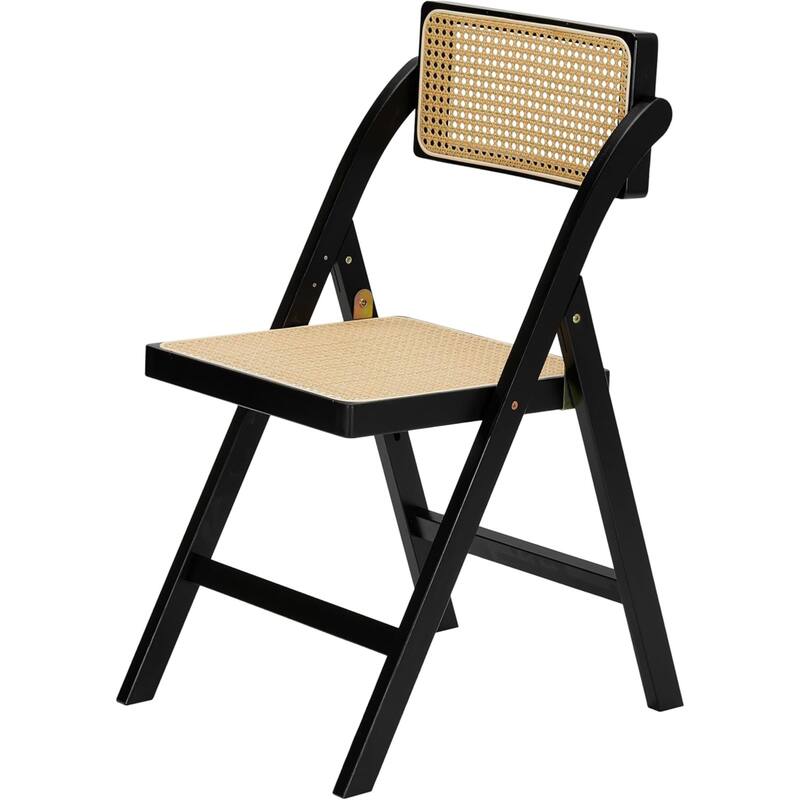 Aria Set of 2 Tristan Bamboo Wood Folding Chair