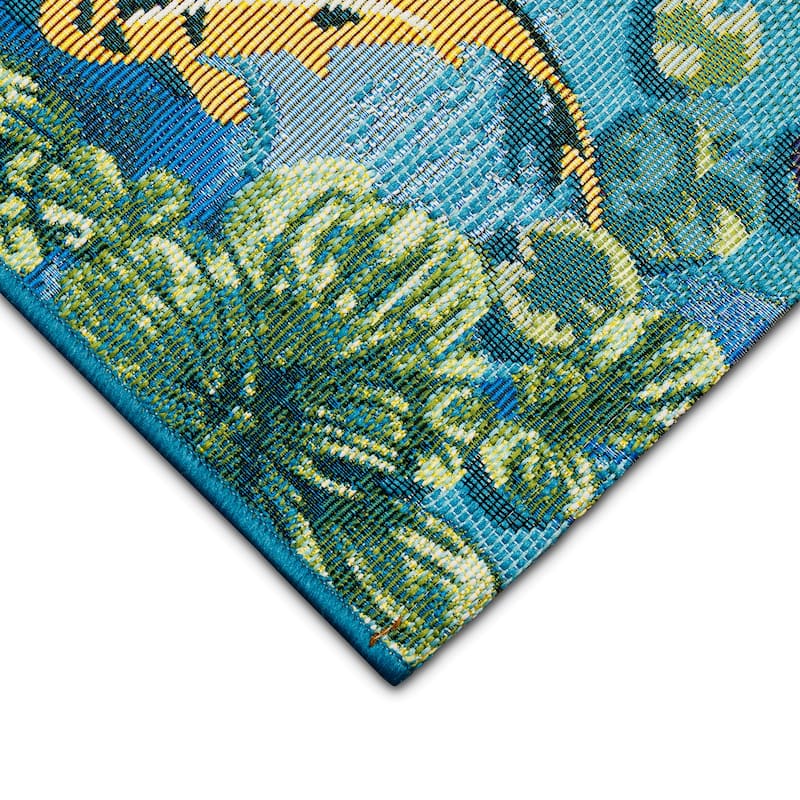Liora Manne Esencia Koi Pond Indoor/Outdoor Mat