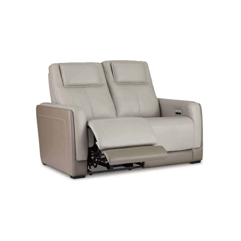 Signature Design by Ashley Battleville Light Gray 2-Piece Upholstery Package - 89"W x 40"D x 43"H