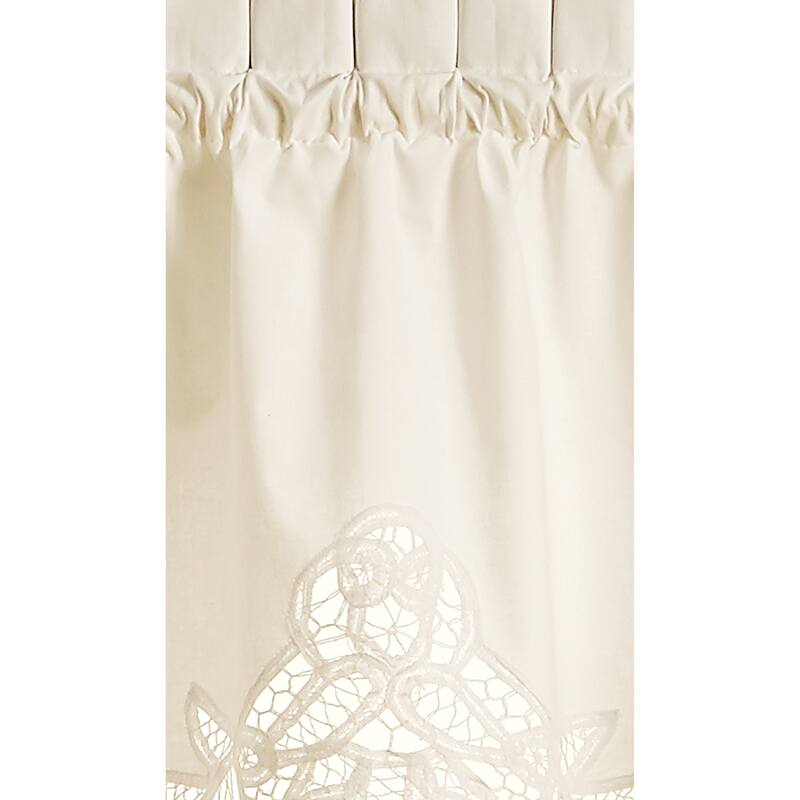 CHF Battenburg Valance, Swag, & Tier Pair Curtain Collection