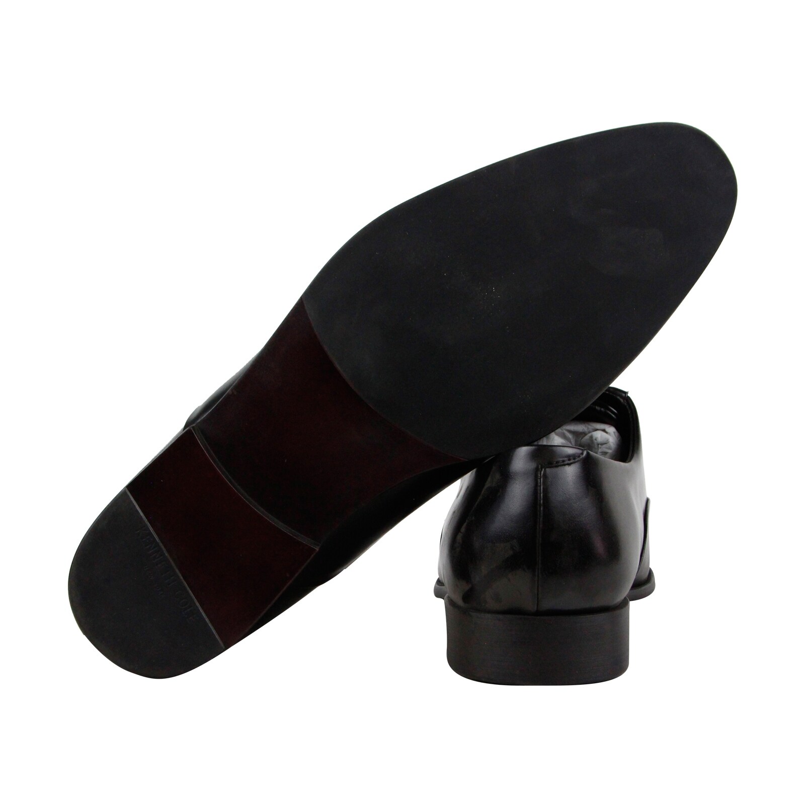 kenneth cole command chief cognac dress shoe