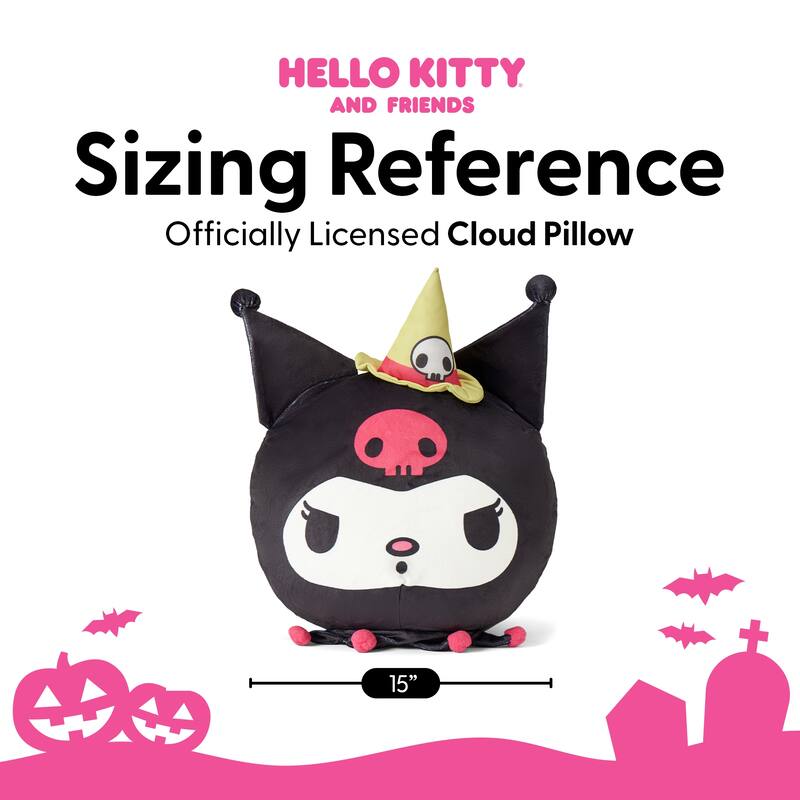 Sanrio Hello Kitty 11 Inch Cloud Pillow