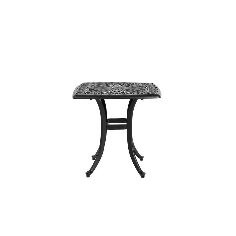 Aluminum Table Chairs Sets (2 Chairs & Coffee Table), All-weather