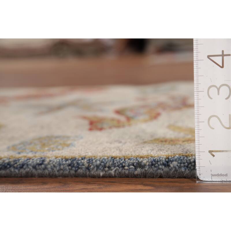 Animals Design Art Deco Accent Rug Handmade Oriental Wool Carpet - 2'0" x 3'0"