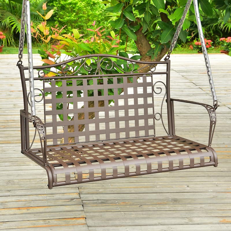 Mandalay Iron Porch Swing