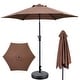 preview thumbnail 8 of 101, Autlaycil 7.5FT Solar Patio Umbrella with Base and Tilt,Crank