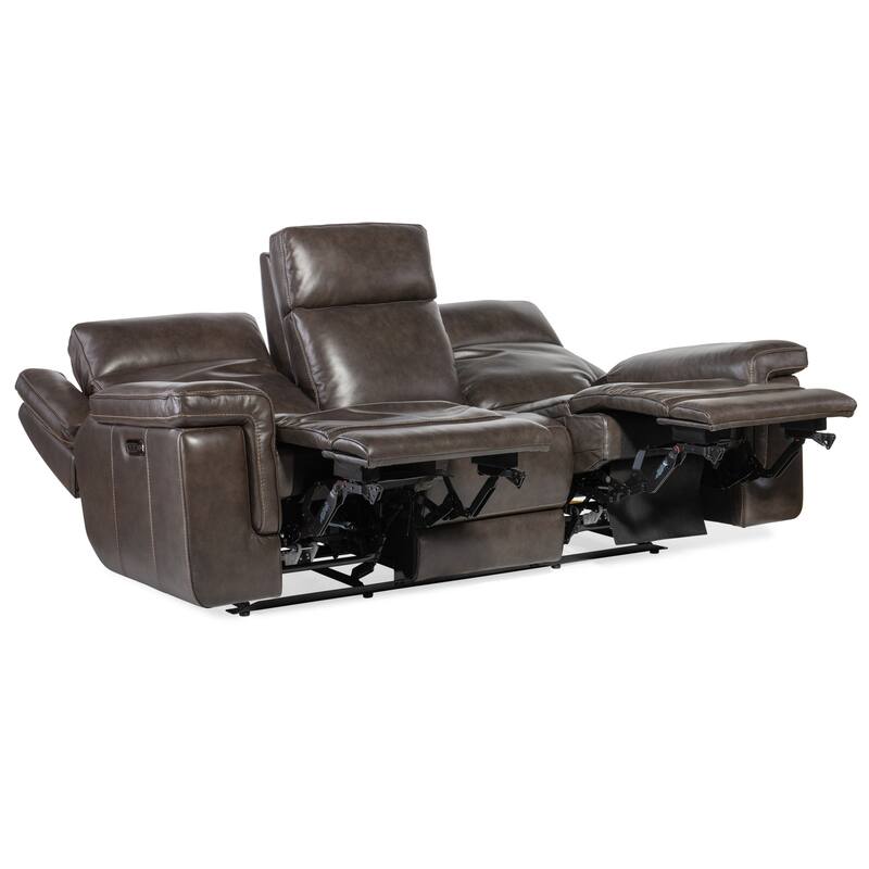 Hooker Furniture SS705-MONTEL-POWER-SOFA Montel 88" Wide Leather Power