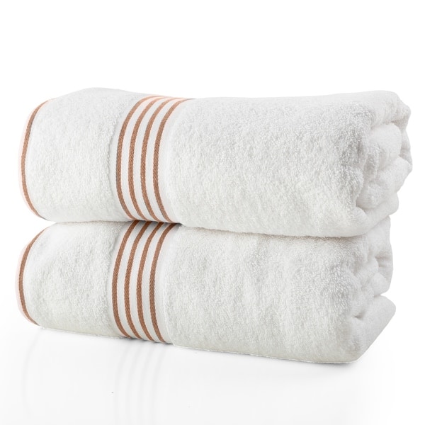 Gaveno Cavailia 2-Piece Egyptian Cotton Towel Set, Hand & Bath Sheets, 450 GSM