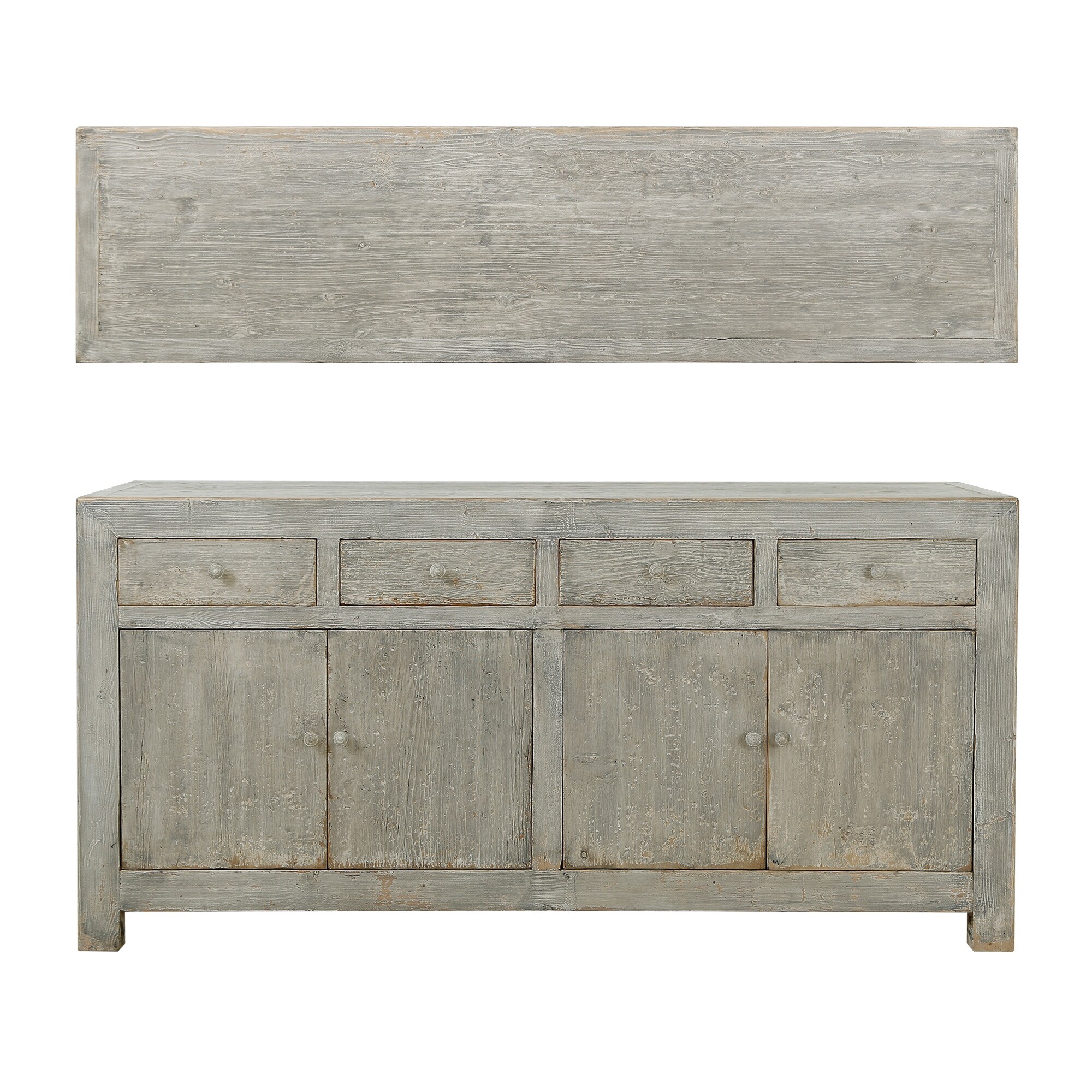 Gray outlet wash buffet