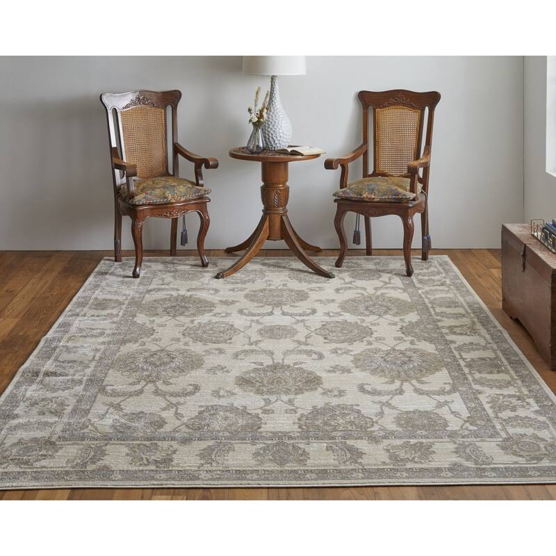 Sidaw Power Loomed Area Rug By HomeRoots - 2' x 3'