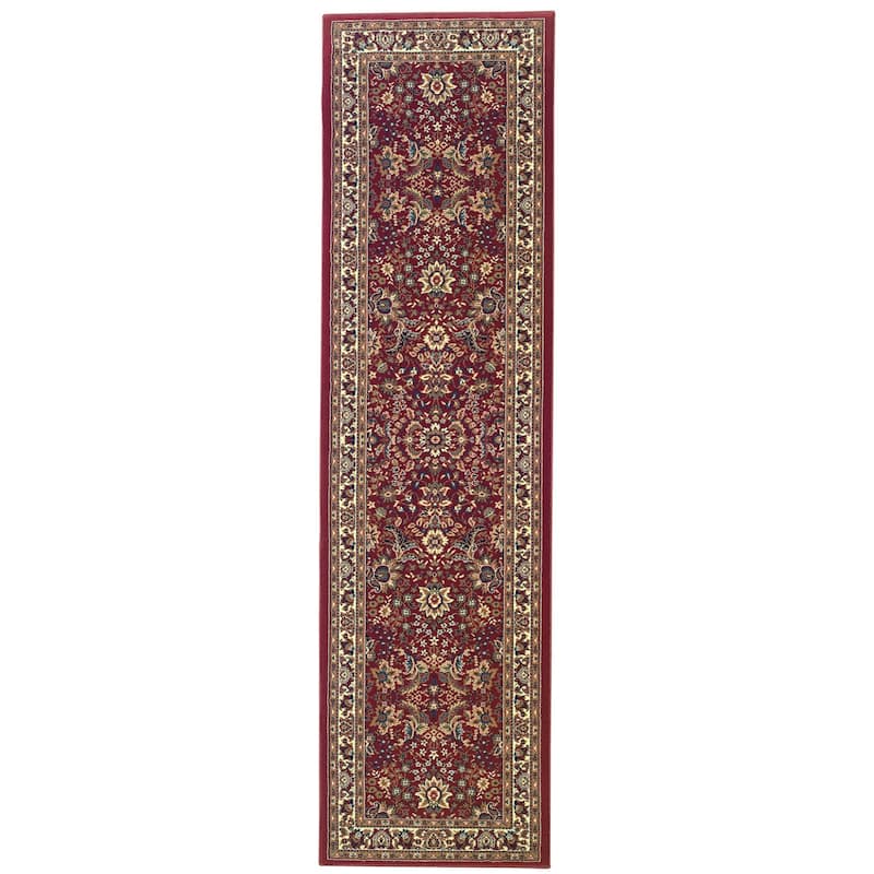 HomeRoots Oriental Traditional Runner Area Rug