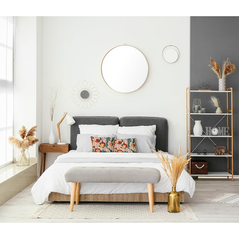 Bold Flower Garden Decorative Indoor Pillow