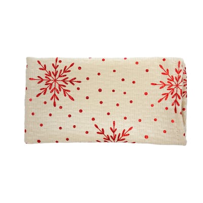 Twinkle 4-Pack 17x17 Cloth Foil Napkin Set - Elegant Table Decor