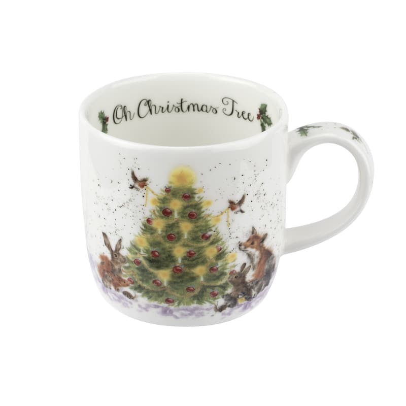 Royal Worcester Holiday Wrendale Designs 14 oz Mug