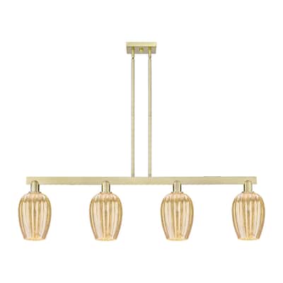 Innovations Lighting 716-4I-13-48 Preston Linear Flute Preston 4 Light