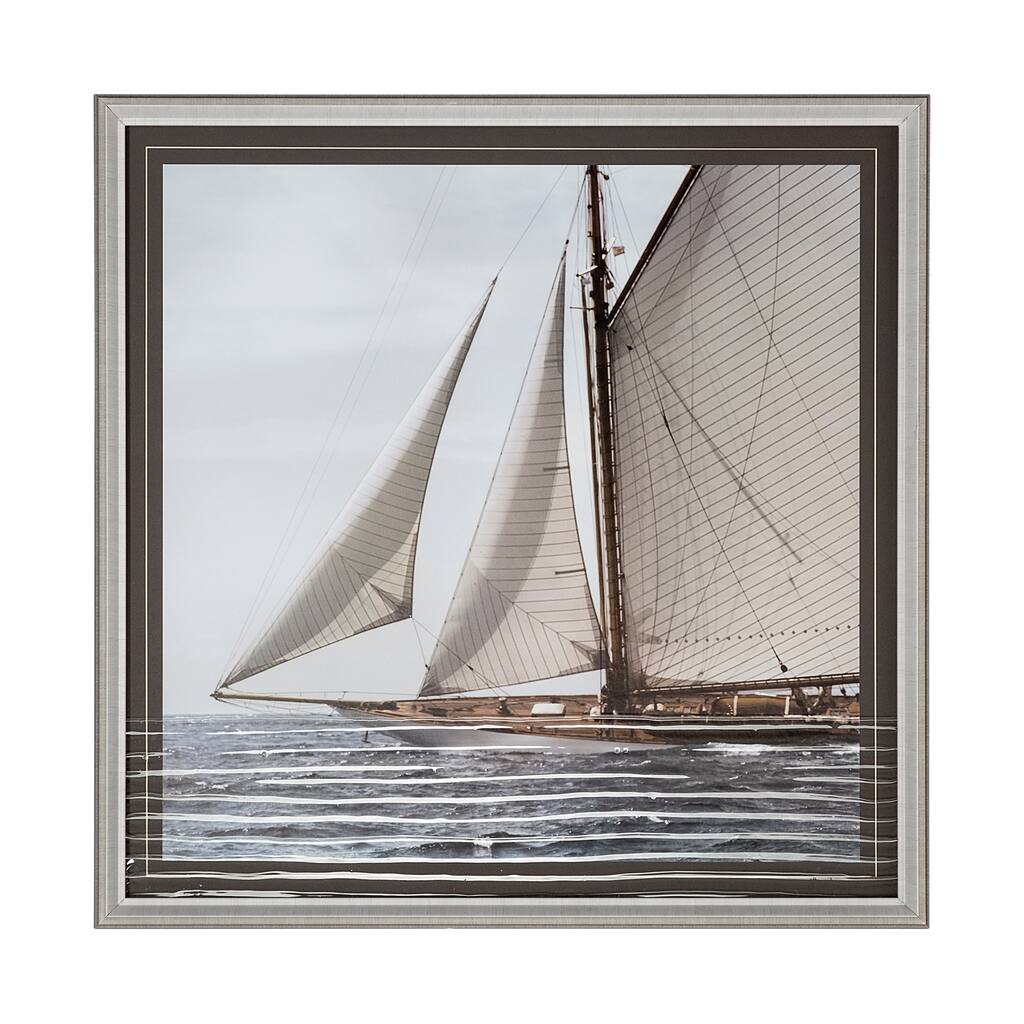Sailing South Framed Art Print