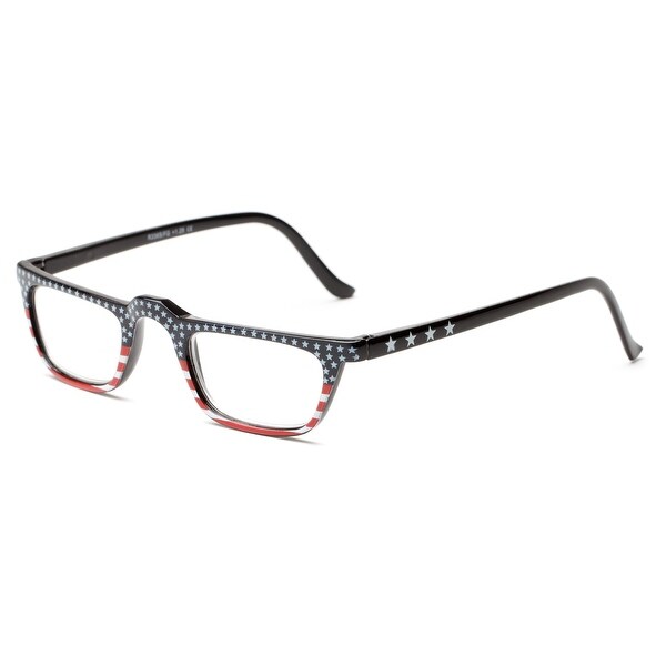 Readers.com The Americana Rectangle Reading Glasses. Opens flyout.