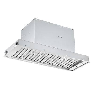 Ancona 30 in. 650 CFM Ducted Insert Range Hood in Stainless Steel