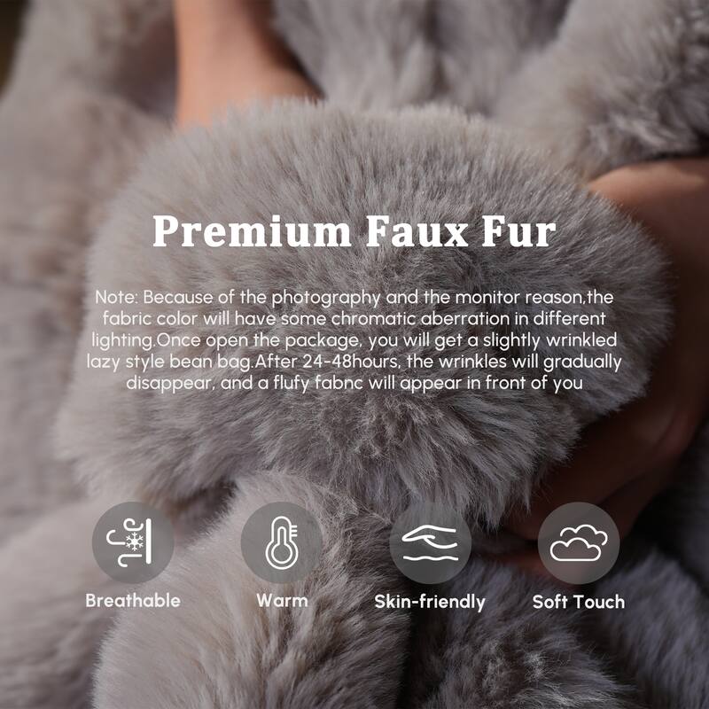 HOOOWOOO Lazy Floor Sofa Couch Corner Fireside Chair