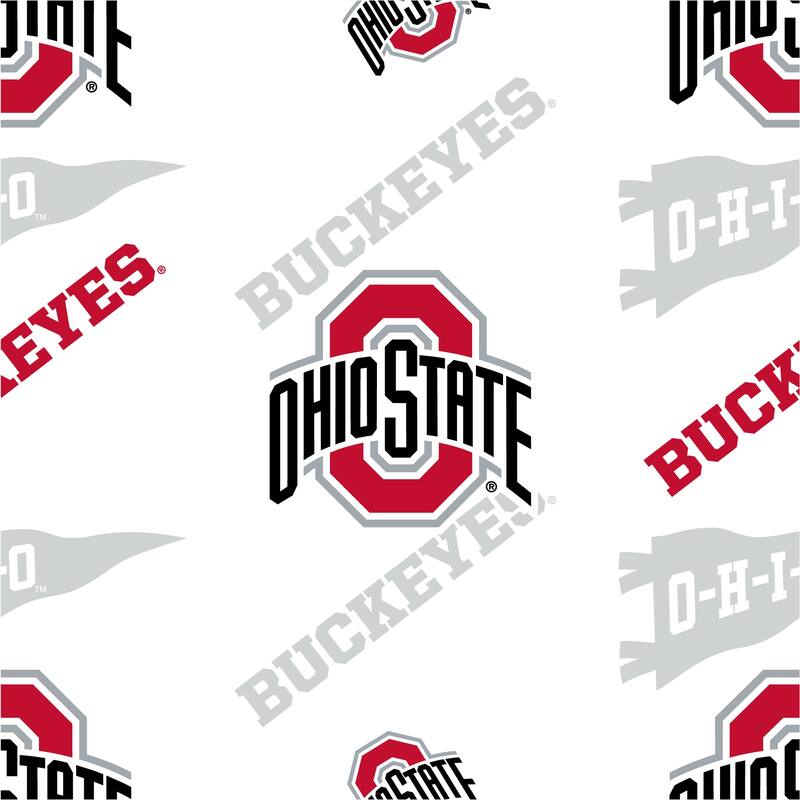 NCAA Officially Licenced Ohio State Buckeyes Sheet Set