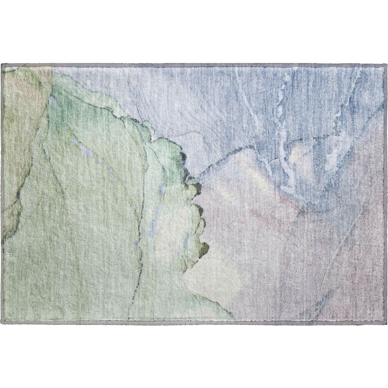 Premium Washable Super Soft Abstract Watercolor Mayfield Rug