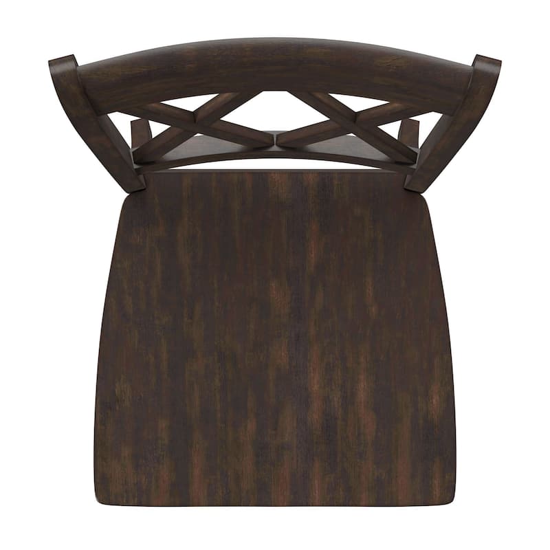 Eleanor X Back Wood Dining Chair (Set of 2) by iNSPIRE Q Classic