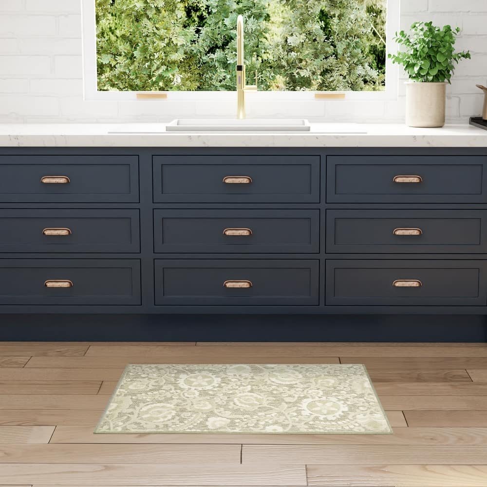 Nourison Aloha Indoor/Outdoor Floral Area Rug