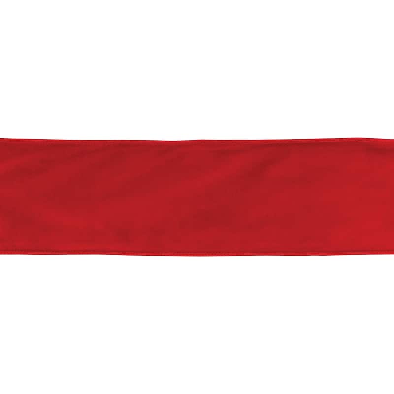 Rich Red Ribbon 4" x 10 yds.