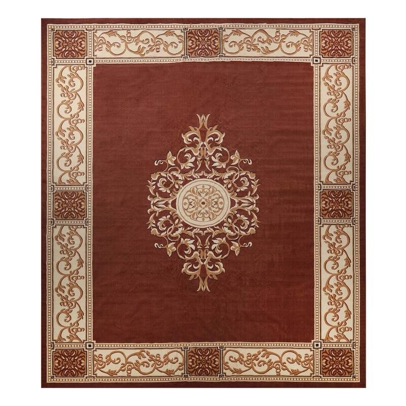Superior Oversized Medallion Modern Bohemian Indoor Runner or Area Rug