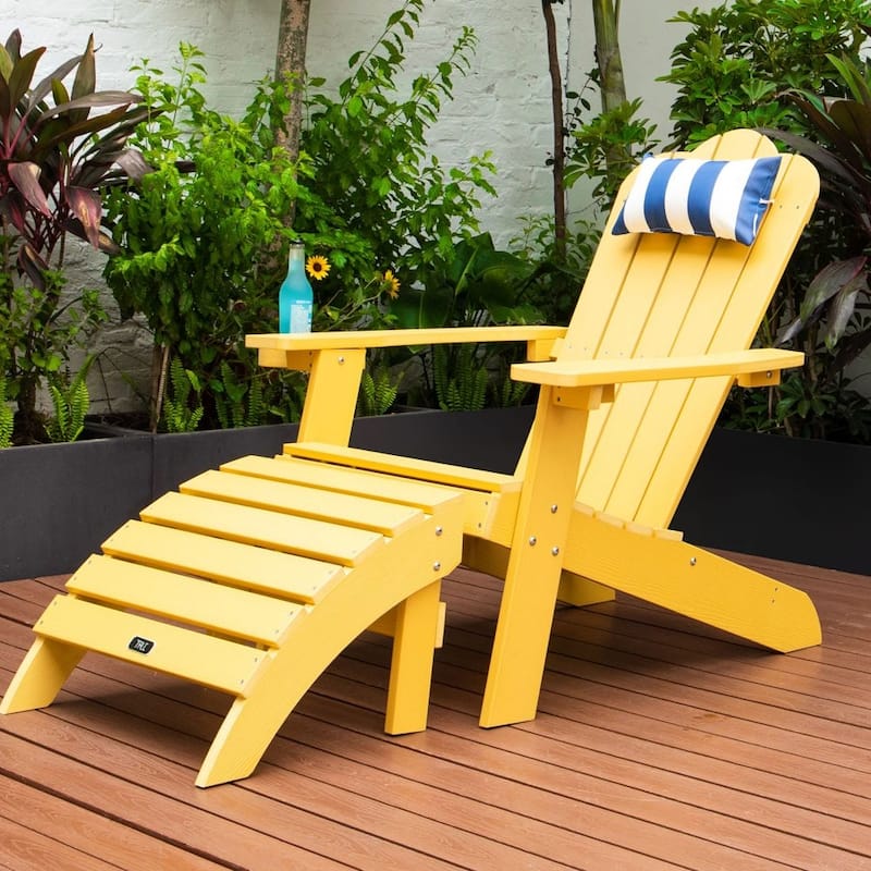 Adirondack All-Weather Ottoman Footstool