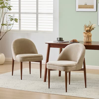 Christopher Knight Home-Linda Fabric Upholstered Dining Chair (Set of 2)