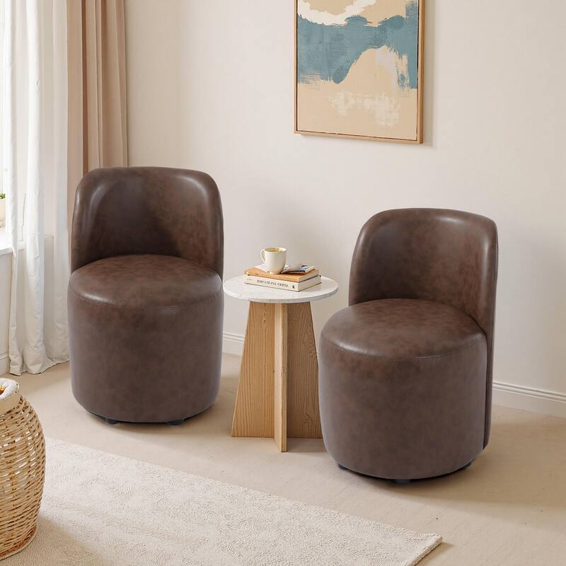 Lumibee 21" W Upholstered Side Dining Chair Set of 2