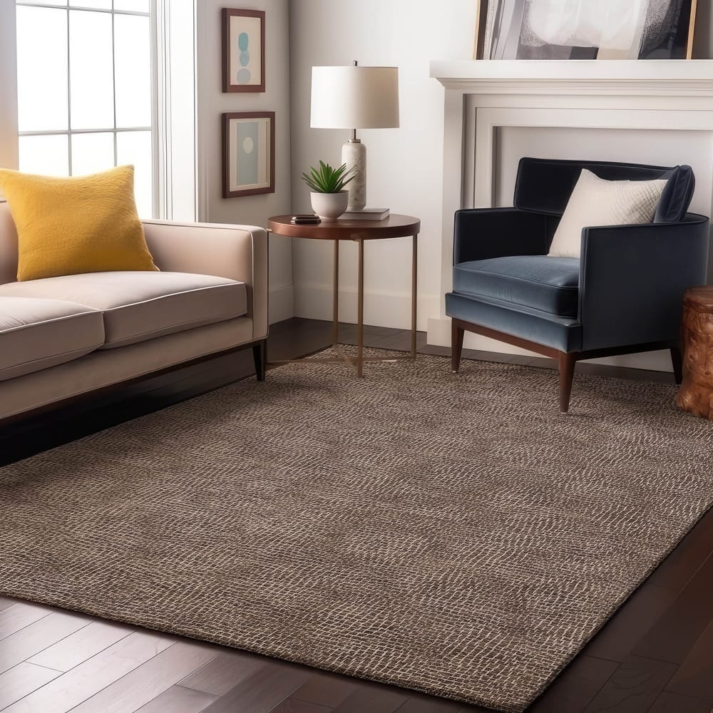 Premium Washable Super Soft Geo Hatchy Mayfield Rug