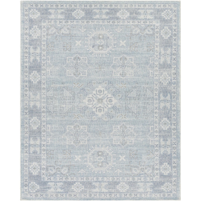 Livabliss Oregon Handmade Medallion Wool Area Rug