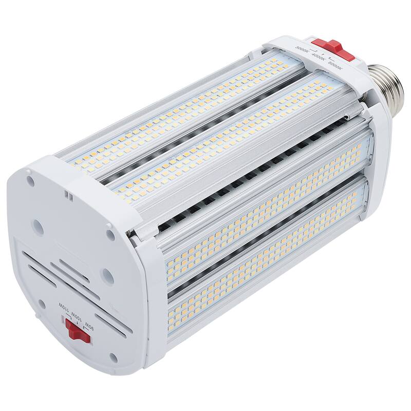 LED Shoe Box Lamp 90/100/110 Wattage Selectable 3K/4K/5K CCT Selectable 120-277V - White