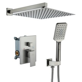 Replacement Complete Shower System Wall Mounted Pressure Balanced Complete Shower System with Rough-in ...