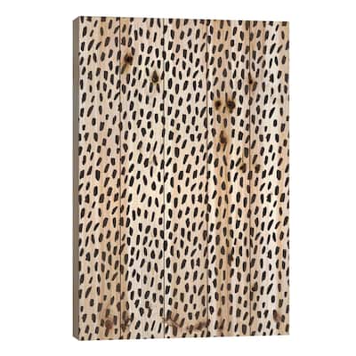 Salty Leopard Print On Wood by Honeymoon Hotel - Multi-Color