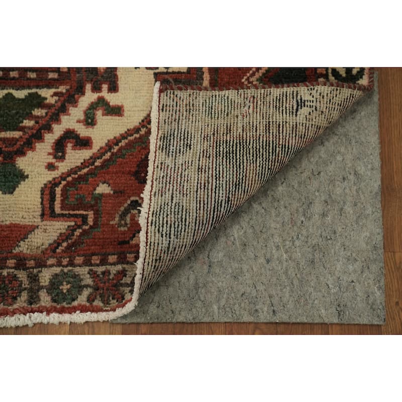 Hand Knotted Oriental 100% Wool Carpet Traditional Tribal Red Hamedan Area Rug - 7' 2'' X 4' 3''