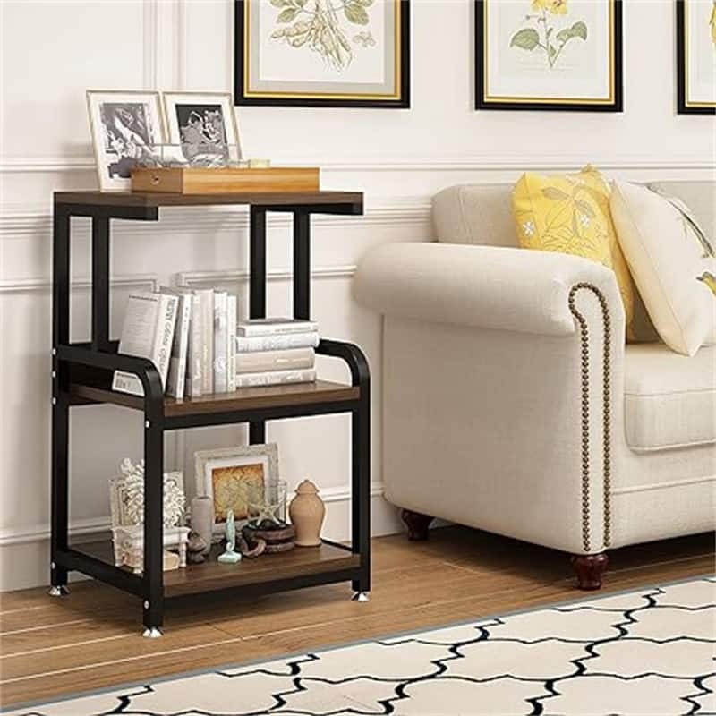 Printer Stand for Home Office Organization - 15.7"D x 19.6"W x 29.5"H