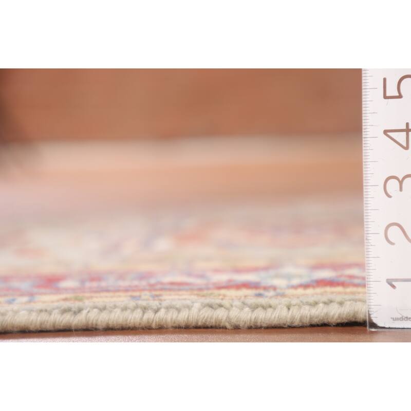 Geometric Heriz Serapi Foyer Rug Hand-Knotted Oriental Wool Carpet - 2'11"x 5'0"