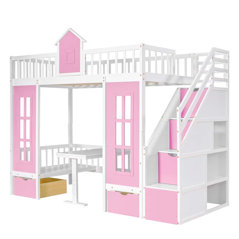 Twin-over-Twin Bunk Bed