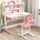 preview thumbnail 22 of 28, Costway Kids Desk Chair with Adaptive Double Backrest, Adjustable - See Details
