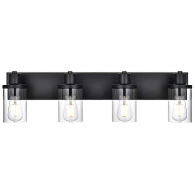 Vinluz Vanity Lights Matte Black