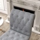 preview thumbnail 18 of 19, Upholstered Accent Lounge Chair for Bedroom Living Room Armless Slipper Chair with Wood Legs