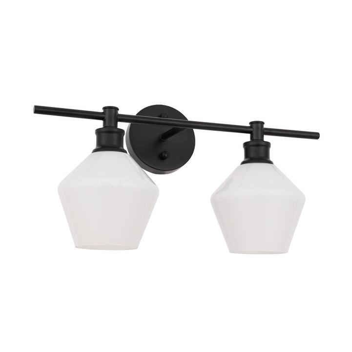 Gerald 2-Light Wall Sconce - 19.1/10.2 - 19.1/10.2