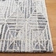preview thumbnail 16 of 24, SAFAVIEH Handmade Ebony Shafeeka Modern Trellis Wool Rug