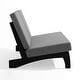 preview thumbnail 19 of 136, Outdoor Teak Wood Waterproof Armless Chair Loveseat with Cushions
