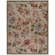 preview thumbnail 63 of 156, SAFAVIEH Handmade Chelsea Nataly French Country Floral Wool Rug 8' x 10' - Sage - Rectangle